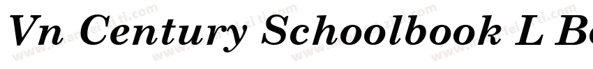 Vn Century Schoolbook L Bold字体转换
